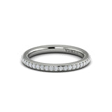 Matching Band for Bold Bezel Emerald Cut Engagement Ring
