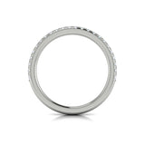 Matching Band for Triple Band Pave Oval Engagement Ring