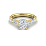 14 KT Yellow Gold Engagement Rings