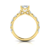 14 KT Yellow Gold Engagement Rings