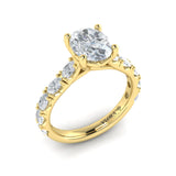 18 KT Yellow Gold Engagement Rings