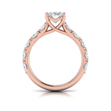18 KT Rose Gold Engagement Rings