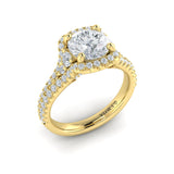 18 KT Yellow Gold Engagement Rings