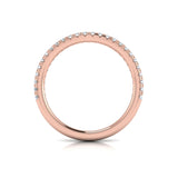 18 KT Rose Gold Matching Band