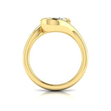 14 KT Yellow Gold Engagement Rings