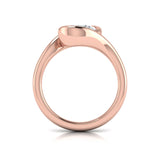 14 KT Rose Gold Engagement Rings