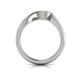 14 KT White Gold Matching Band