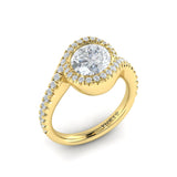14 KT Yellow Gold Engagement Rings
