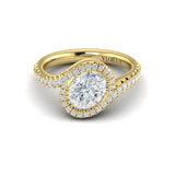 14 KT Yellow Gold Engagement Rings