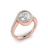 14 KT Rose Gold Engagement Rings