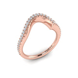 14 KT Rose Gold Matching Band