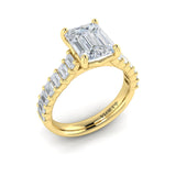 14 KT Yellow Gold Engagement Rings