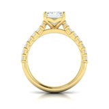 18 KT Yellow Gold Engagement Rings