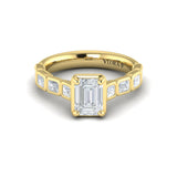 18 KT Yellow Gold Engagement Rings