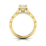 18 KT Yellow Gold Engagement Rings