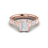 18 KT Rose Gold Engagement Rings
