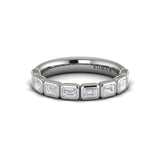 14 KT White Gold Matching Band