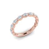 18 KT Rose Gold Matching Band