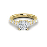 18 KT Yellow Gold Engagement Rings