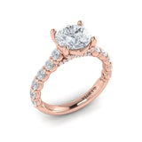 18 KT Rose Gold Engagement Rings