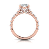 18 KT Rose Gold Engagement Rings