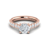18 KT Rose Gold Engagement Rings