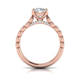 18 KT Rose Gold Engagement Rings