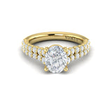 14 KT Yellow Gold Engagement Rings