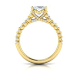 18 KT Yellow Gold Engagement Rings