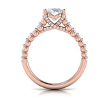 18 KT Rose Gold Engagement Rings