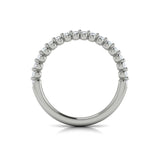 14 KT White Gold Matching Band