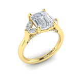 18 KT Yellow Gold Engagement Rings