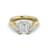18 KT Yellow Gold Engagement Rings