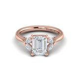 18 KT Rose Gold Engagement Rings
