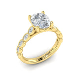 14 KT Yellow Gold Engagement Rings