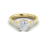 14 KT Yellow Gold Engagement Rings