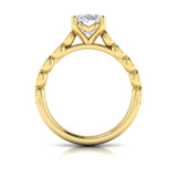 14 KT Yellow Gold Engagement Rings