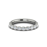 14 KT White Gold Matching Band