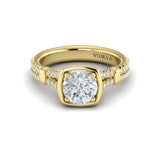18 KT Yellow Gold Engagement Rings
