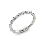 14 KT White Gold Matching Band