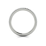 18 KT White Gold Matching Band