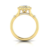 14 KT Yellow Gold Engagement Rings