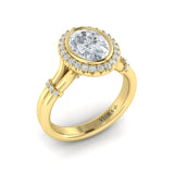 18 KT Yellow Gold Engagement Rings