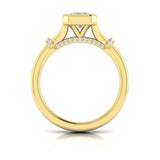 14 KT Yellow Gold Engagement Rings