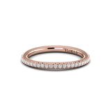 18 KT Rose Gold Matching Band