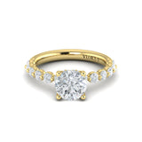 18 KT Yellow Gold Vlora Classic Engagement Ring