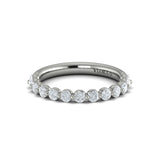 18 KT White Gold Vlora Matching Band