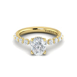 18 KT Yellow Gold Vlora Classic Engagement Ring