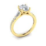 14 KT Yellow Gold Vlora Classic Engagement Ring