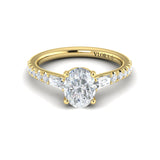 14 KT Yellow Gold Vlora Classic Engagement Ring